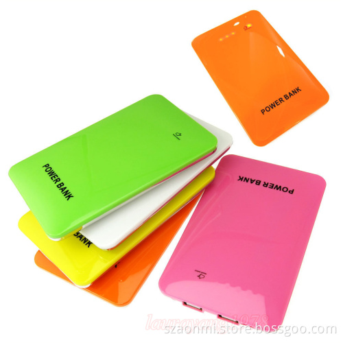 Super Slim 8000mAh Portable Mobile Power Bank for Samsung for iPhone